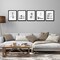 Americanflat Picture Frame Set with Mat - Set of 5 - Photo Frame Set of Five for Wall Display - Plexiglass Cover - Hanging Hardware